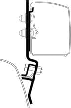 Thule Markisen-Adapter für 3200 VW T2/T3 Camping Wohnmobil