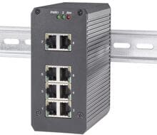 Renkforce GSHS800 Ethernet Switch Netzwerkswitch Netzwerkverteiler 8 Ports