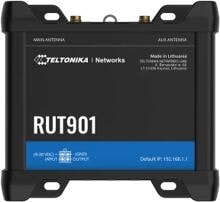 Teltonika RUT901 Mobilfunk-Router 4G LTE WLAN DUAL-SIM mit Hotspot-Funktionalität schwarz
