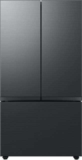 Samsung RF24BB620EB1EF French Door Side-by-Side Stand-Kühl-Gefrierkombination 90,8cm breit 674 Liter Festwasseranschluss WiFi black steel