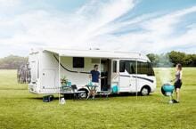 Thule Omnistor 5200 Wohnwagen-Markise Auszug 250cm Länge 450cm mystic grau anthrazit