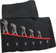 Knipex 001955S5 Cobra Wasserpumpenzangen-Set Zangen 5-teilig schwarz rot
