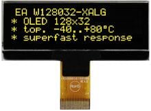Display Visions EAW128032-XALG OLED-Display Mini Grafik 62x24x2,35mm 24mA 3,30V/DC schwarz gelb