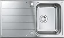 Grohe K500 Edelstahlspüle Einbauspüle Küchenspüle Abtropffläche 860x500mm reversibel