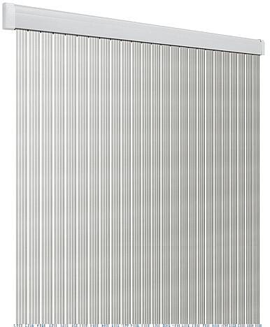 Arisol Band Lux Türvorhang Insektenschutz 120x230cm Camping Wohnwagen Wohnmobil PVC kürzbar transparent
