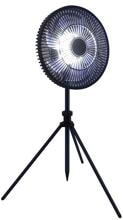 Eurotrail ETLT1446 Akku-Standventilator aufladbar schwarz