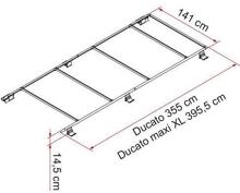 Fiamma Roof-Rail Ducato Dachreling Dachträgersystem ab Bj. 2006