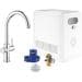 Grohe Blue Professional StarterKit C-Auslauf Einhebelmischer Küchenarmatur Trinkwasser Bluetooth WIFI chrom