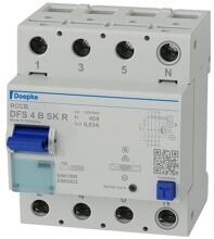 Doepke DFS4 063-4/0,03-B SK R FI-Schalterallstrom Fehlerstromschutzschalter sensitiv grau