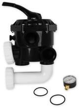 Trend Pool 33512 6-Wege-Side-Ventil Basic für Sandfilteranlagen Poolfilter schwarz