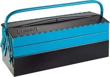 Hazet 190L Werkzeugkasten Werkzeugkiste Werkzeugbox unbestückt Stahl schwarz blau