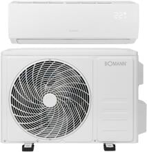 Bomann CL 6045 QC CB Split-Klimagerät Klimaanlage 2,61kW 9000BTU/h Inverter-Technik Wi-Fi 3-stufig weiß