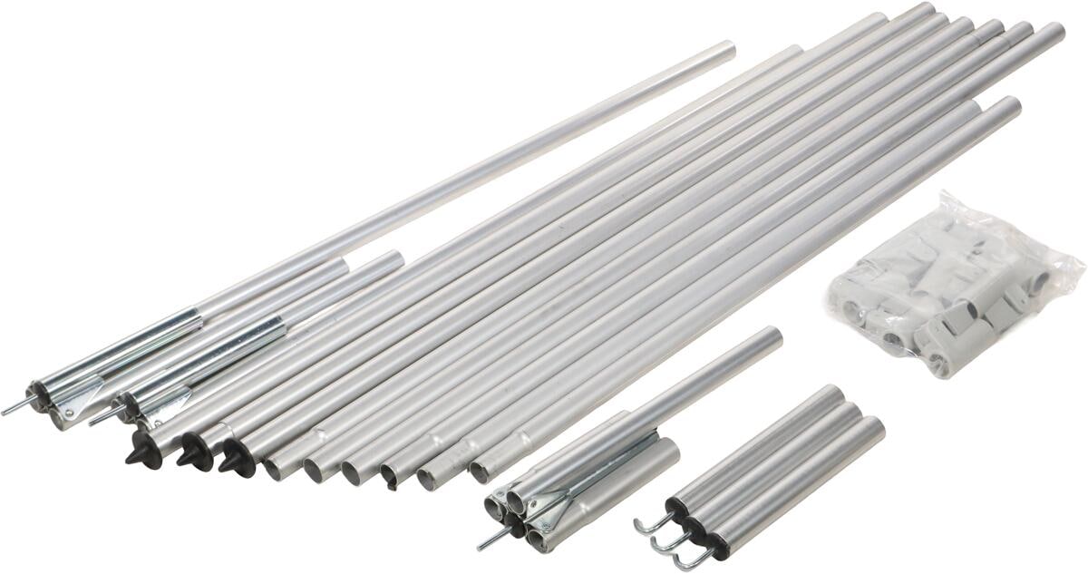 Wigo Ersatz-Alugestänge für Rolli Plus All Weather Roof Allwetterschutz 50cm Gr. 11b