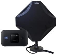 Falcon DIY 4G LTE Fensterantenne LTE-Router Internetantenne Hotspot Camping Wohnwagen Wohnmobil schwarz