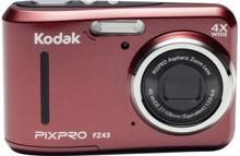 Kodak Friendly Zoom FZ43 Red digitale Kompaktkamera 16,15MP 4,9-19,6mm Objektiv 2,7" LCD-Display rot