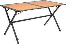 Travellife Nadar 140 Rolltisch Campingtisch Gartentisch braun/schwarz