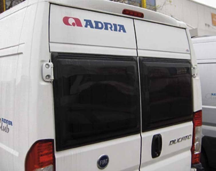 Ausstellfenster Heckfenster Fensterscheibe Fiat Ducato ab Bj. 07/2006 560x500mm vorgehängt