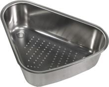 Blanco Edelstahlschale Multifunktionsschale Restschale für Blancodelta II Silgranit silber