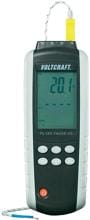 Voltcraft PL-125-T4 Digital-Thermometer Temperatur-Messgerät -200 bis +1372 °C schwarz grau