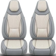 Bremer-Sitzbezüge Wohnmobil Schonbezüge für Fiat Ducato MB Sprinter & Weitere C3 grau-beige