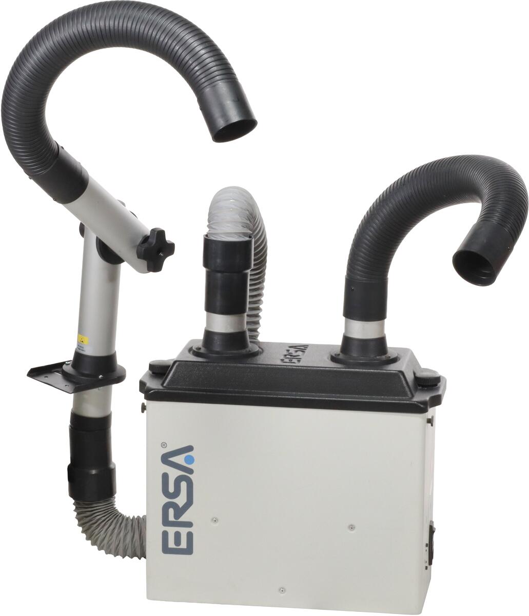 Ersa Easy Arm 110 Lötrauchabsaugung Lötabsaugung 2x Absaugarm Schlauch 700mm Tischmontage