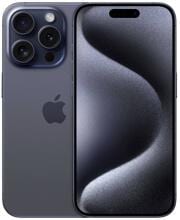 Apple iPhone 15 Pro 6,1" Smartphone Handy 256GB 12MP Dual-SIM iOS titan blau
