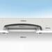 roofSTAR Dachhaube Dachfenster 400x400mm mit Zwangsbelüftung motorisiert LED Camping Wohnwagen