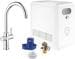 Grohe Blue Professional StarterKit C-Auslauf Einhebelmischer Küchenarmatur Trinkwasser Bluetooth WIFI chrom