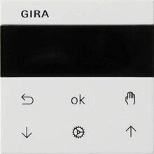 Gira 536603 System 3000 Jalousie Schaltuhr Markisen-Steuerung Display für System 55 reinweiß glänzend