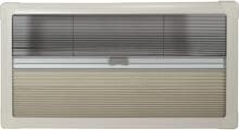 Remis REMIbase II Kombinationsrollo Jalousie Verdunkelung Insektenschutz 700x350mm Wohnwagen Camping
