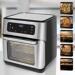ProfiCook PC-FR 1200 H Heißluft-Fritteuse Dörrer-Funktion 11 Liter 1500 Watt fettfrei silber schwarz
