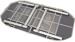 Bo-Camp Campingtisch Klapptisch Falttisch Garten-Tisch 150x80cm Outdoor oval grau
