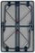 Crespo Sevilla Campingtisch Klapptisch Gartentisch Esstisch 120x80cm Melamin-Tischplatte Outdoor grau