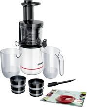 Bosch VitaExtract MESM500W Entsafter Slow Juicer Smoothie Saftpresse 1 Liter Gentle Squeezing weiß