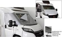 Hindermann Classic Thermomatte Außenisoliermatte Frontscheibenabdeckung für Fiat Ducato ab Bj. 2006 silbergrau
