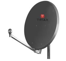 Triax Hit FESAT 85 SG Offset-Parabolreflektor Satellitenschüssel HDTV FHD schiefergrau