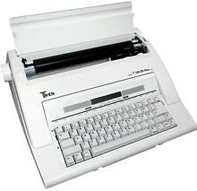 Twen 180 DS plus Schreibmaschine elektrisch mit Display weiß
