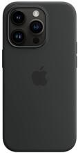 Apple Silicon Case MagSafe Case Handyhülle Schutzfülle induktives Laden für iPhone 14 Pro mitternacht