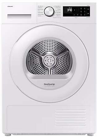 Samsung DV90DG52A0TEEG Wärmepumpentrockner 9kg 15 Programme LED-Trommelbeleuchtung weiß