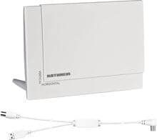 Kathrein BZD 32 Flachantenne Zimmerantenne DVB-T DVB-T2 DAB-Radio Verstärkung 18dB weiß