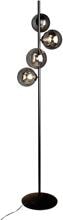 Eco-Light Neptun Stehlampe Stehleuchte Stehleuchte Leselampe G9 230V schwarz