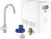 Grohe Blue Professional Mono StarterKit C-Auslauf Einhebelmischer Küchenarmatur Trinkwasser Bluetooth WIFI Bluetooth chrom