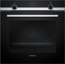 Siemens HQ574AER3 iQ300 Einbau-Backofen 59,4cm breit 71 Liter ActiveClean cookControl10 Dampfunterstützung edelstahl