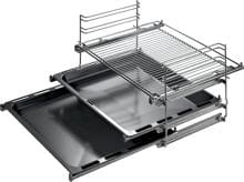 Bosch HEZ438301 Teleskopauszug Auszugsystem für Backofen 3-fach Edelstahl