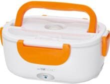 Clatronic LB 3719 elektrische Lunchbox 1,7 Liter max. 75°C 230V weiß orange