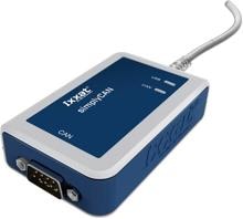 Ixxat 1.01.0001.12001 simplyCAN USB-Modul Ad ap ter 100mA blau grau