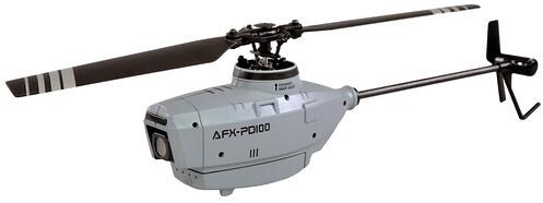 Amewi AFX-PD100 RC Hubschrauber Helikopter RtF HD-Kamera grau schwarz