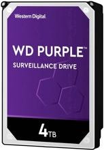 Western Digital Purple 3,52" interne Festplatte 4TB Bulk SATA III 5400U/min