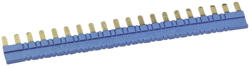20 Stück Finder 093.20 Kammbrücke Verbindungsstück Relais-Zubehör 20-polig blau