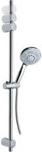 Tesa 40344-00000-00 Duscharmatur Duschgarnitur Brause Schlauch Stange ohne Bohren Chrom 